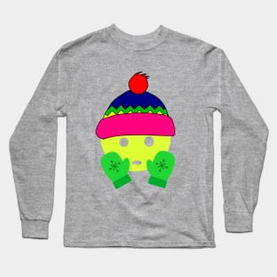 Cute Pickleball Christmas Long Sleeve T-Shirt